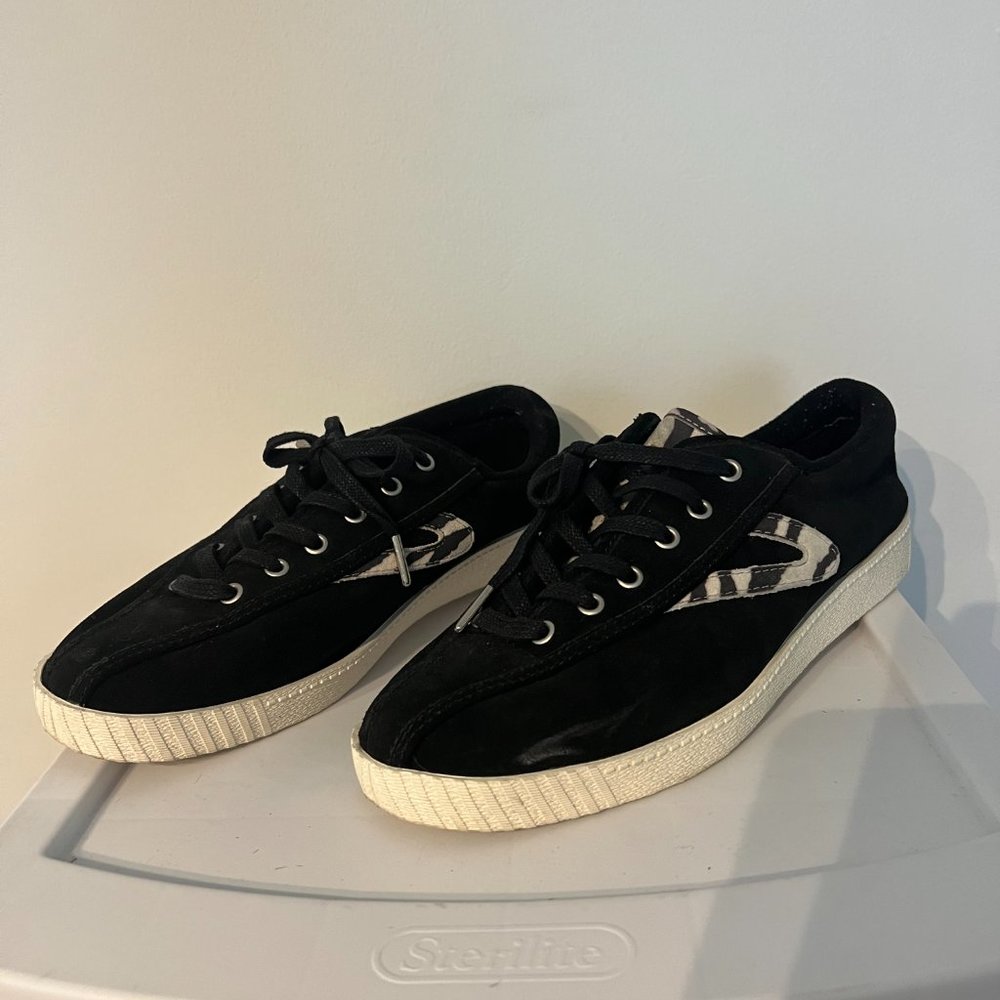 Tretorn sneakers, size 9, black